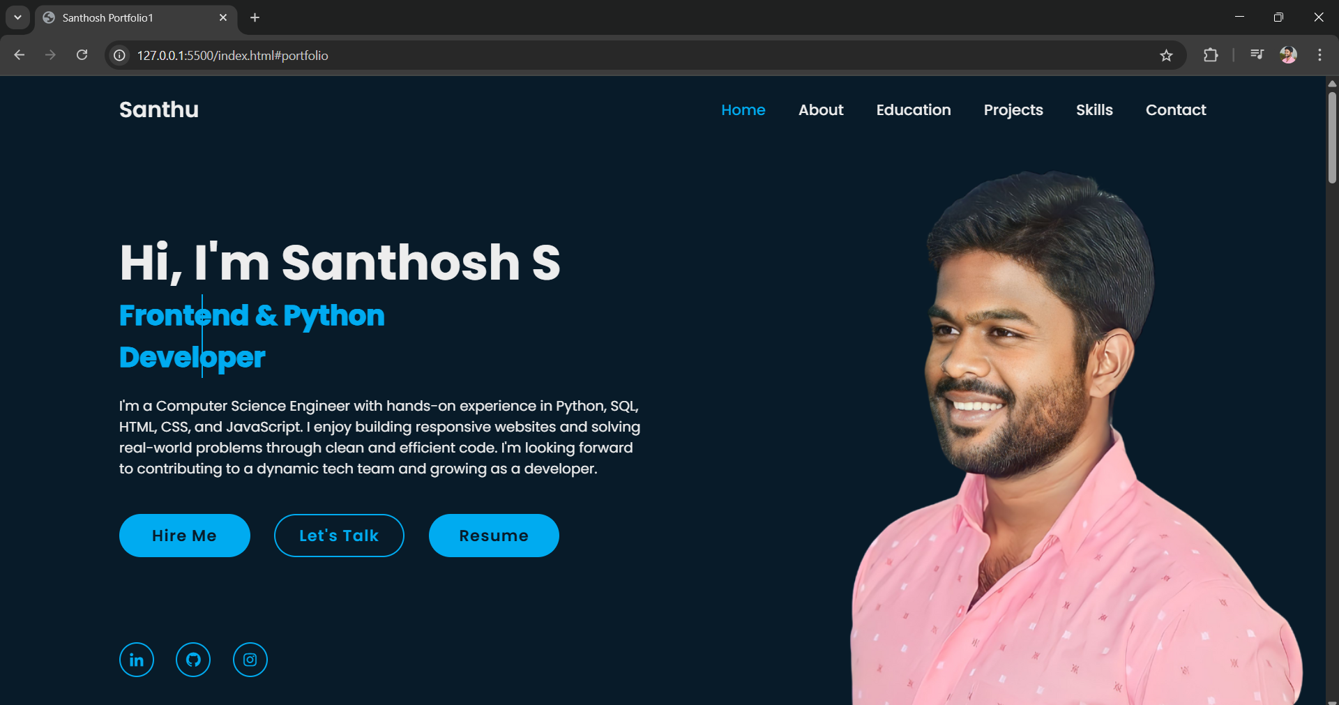 Santhosh Portfolio